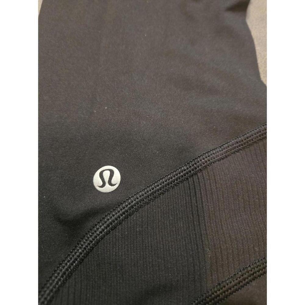 Lululemon Black Women's Leggings Size 4 - Picture 4 of 5